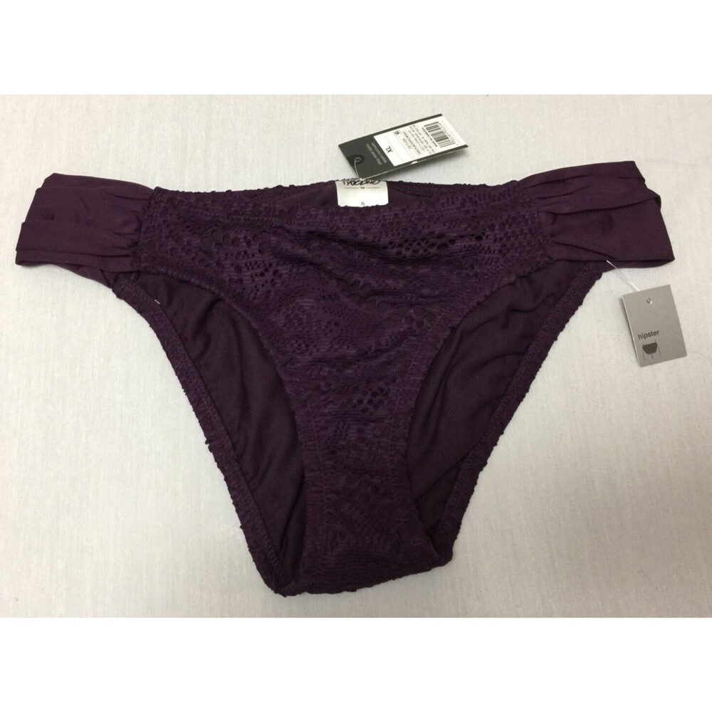 NWT MOSSIMO WOMENS SWIM LACE HIPSTER BIKINI BOTTOMS SIZE XL